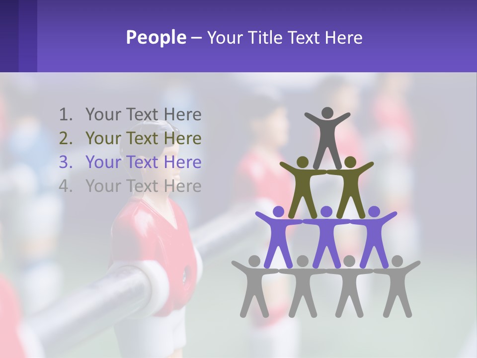 Table Soccer PowerPoint Template