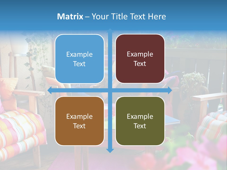 Relaxing With A Book PowerPoint Template