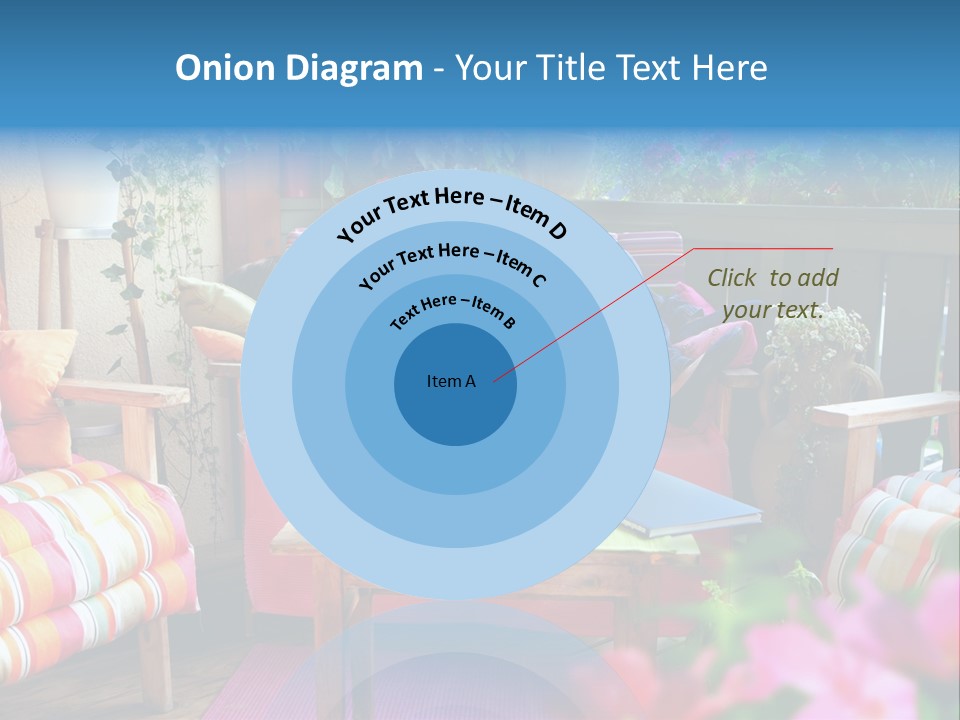 Relaxing With A Book PowerPoint Template