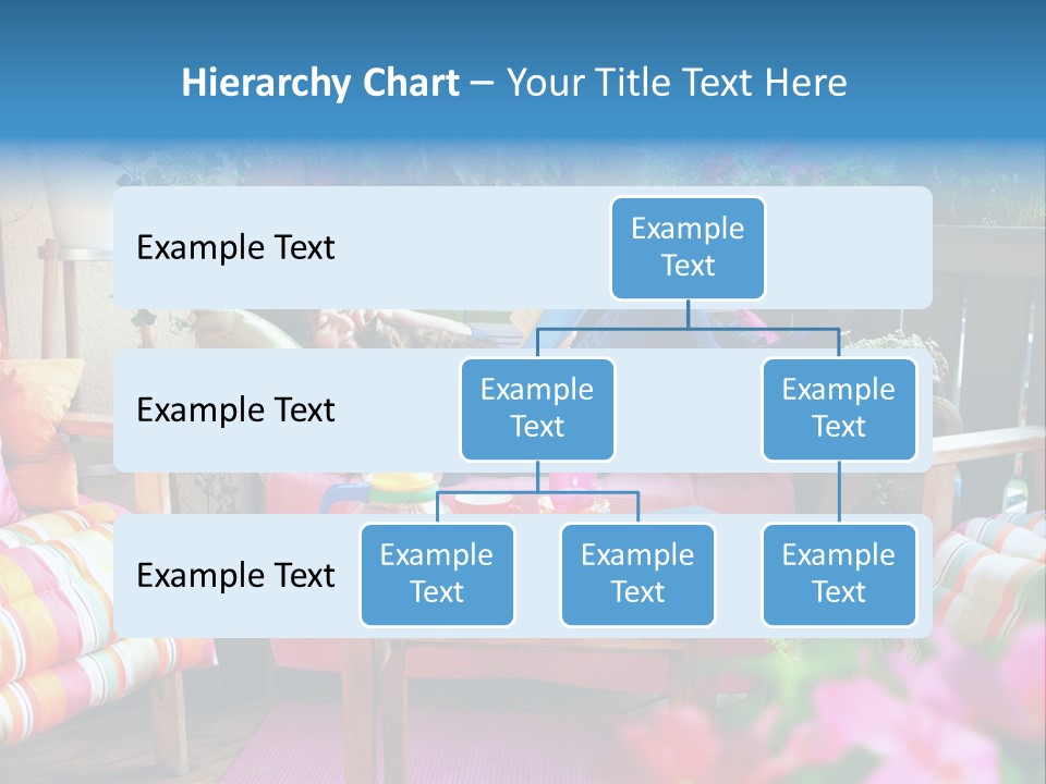 Relaxing With A Book PowerPoint Template
