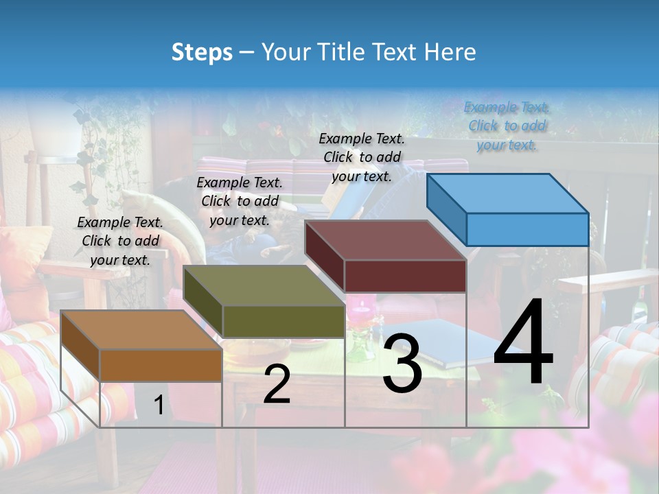 Relaxing With A Book PowerPoint Template