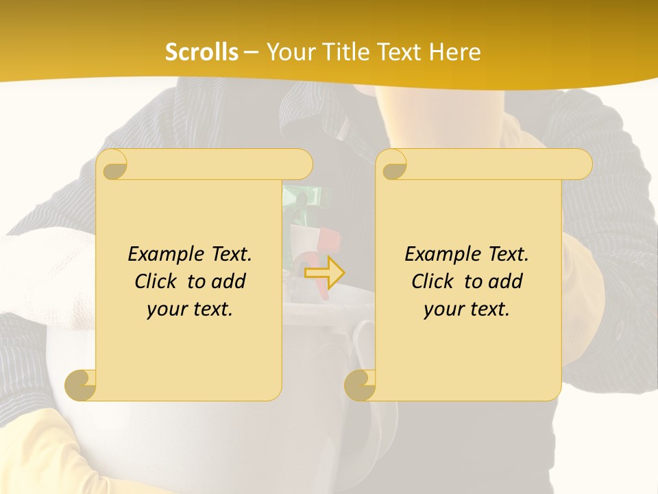 Cleaning House PowerPoint Template