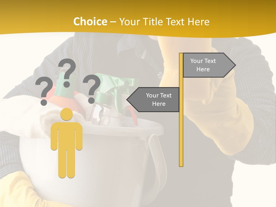 Cleaning House PowerPoint Template