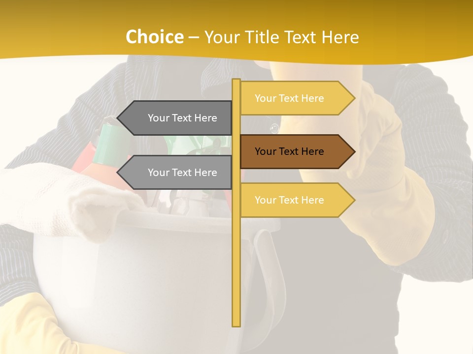 Cleaning House PowerPoint Template