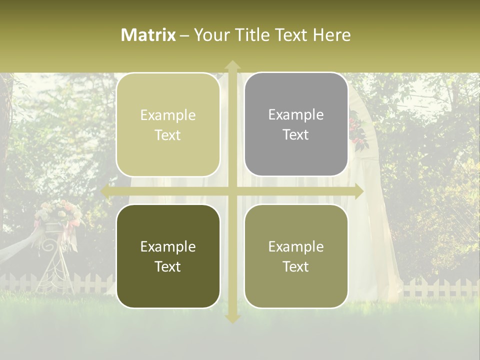 Wedding Arch PowerPoint Template