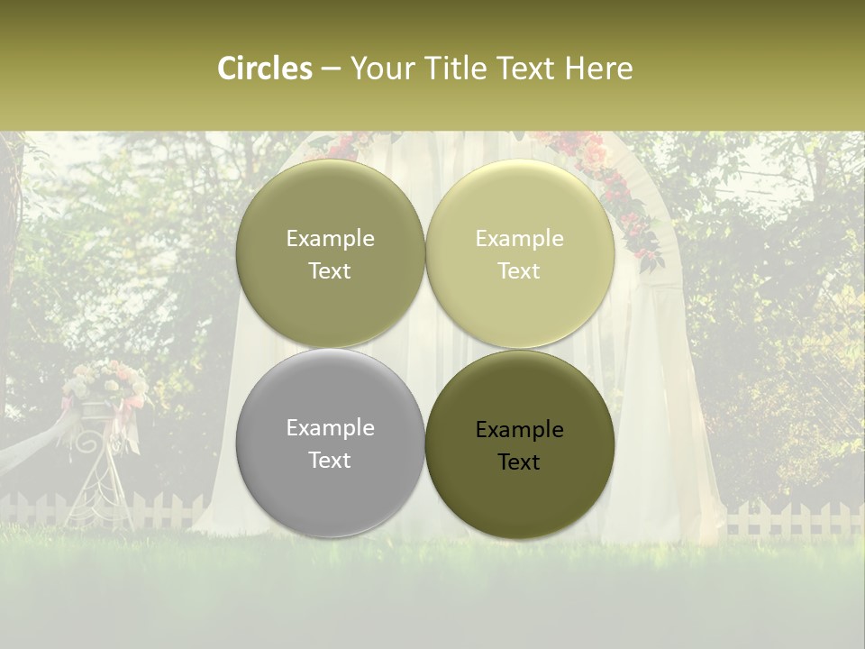 Wedding Arch PowerPoint Template