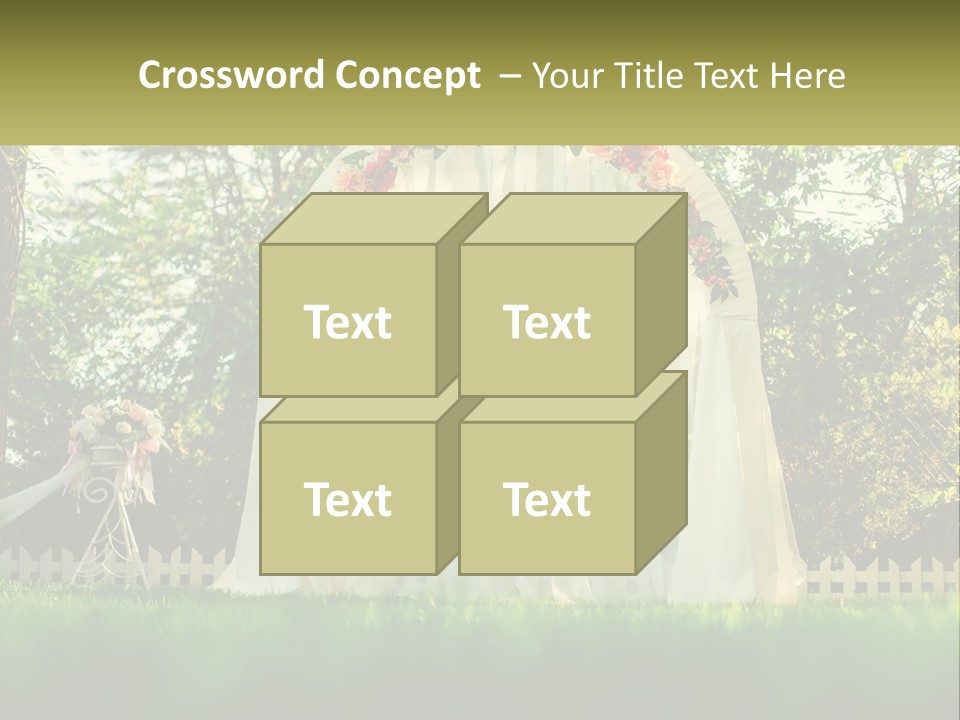 Wedding Arch PowerPoint Template