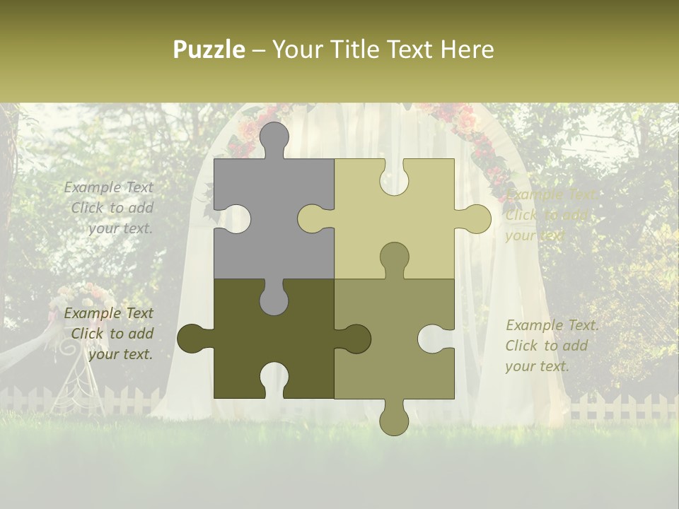 Wedding Arch PowerPoint Template