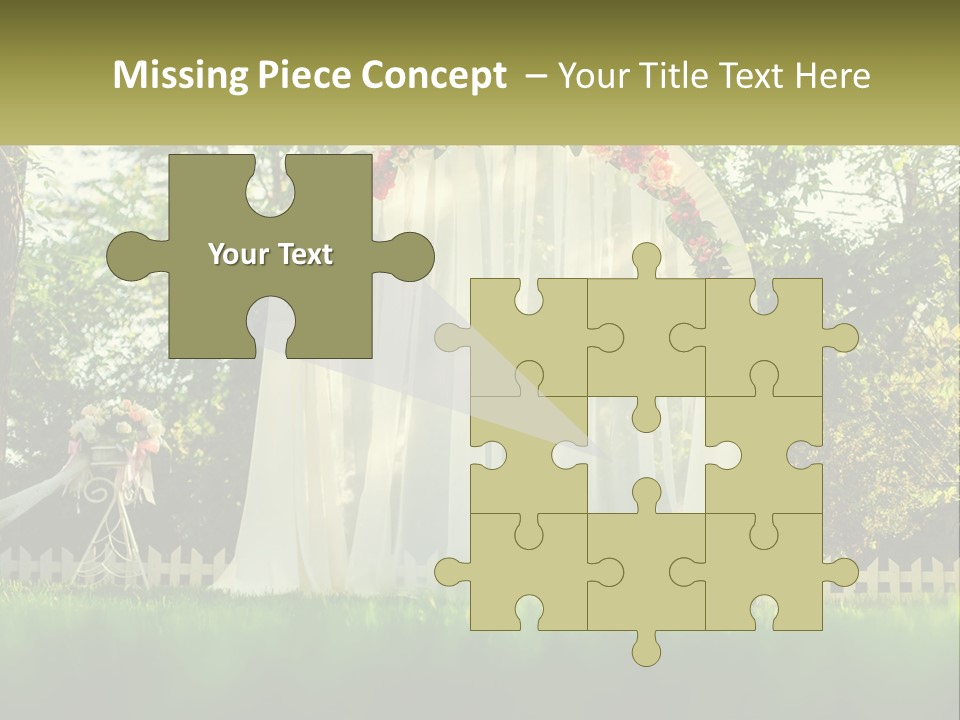 Wedding Arch PowerPoint Template