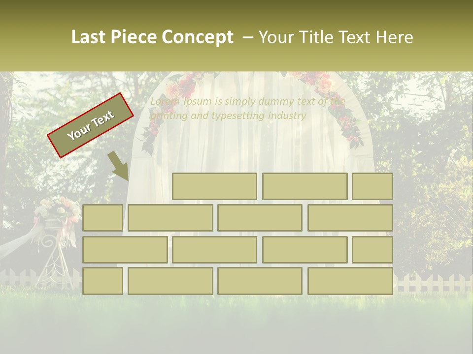 Wedding Arch PowerPoint Template
