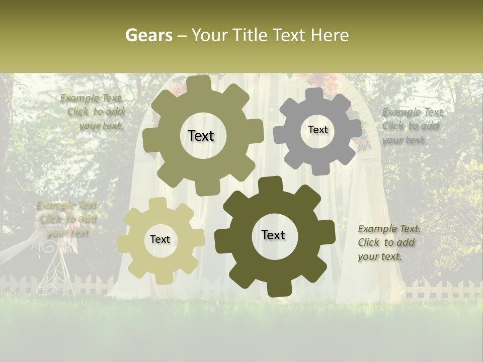 Wedding Arch PowerPoint Template