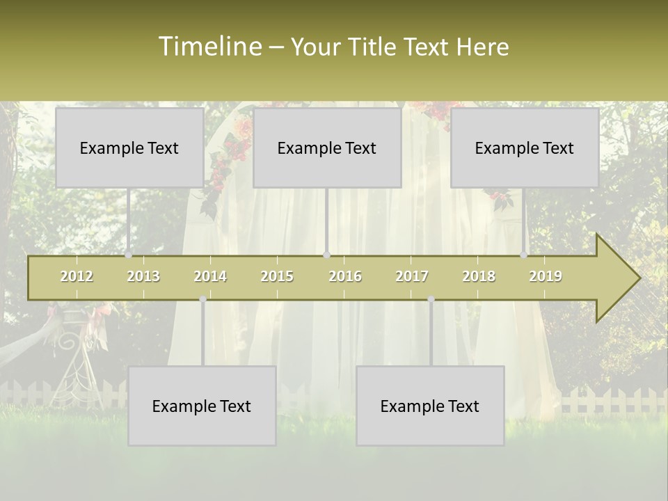 Wedding Arch PowerPoint Template