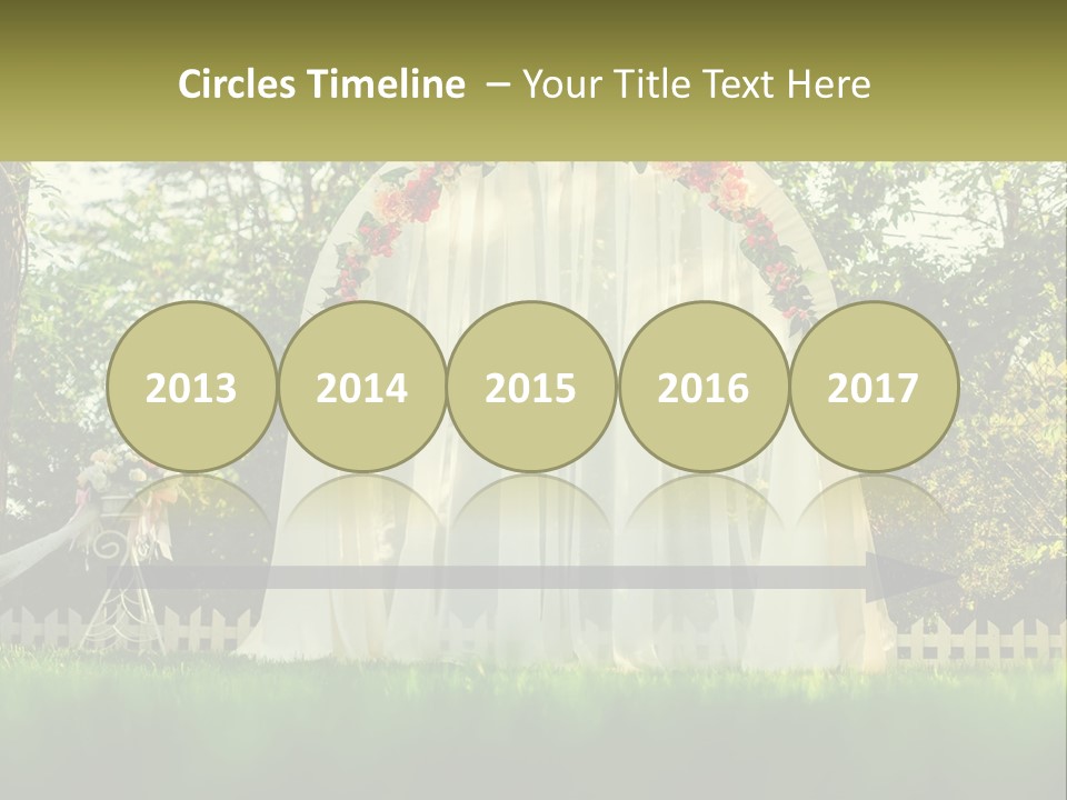 Wedding Arch PowerPoint Template