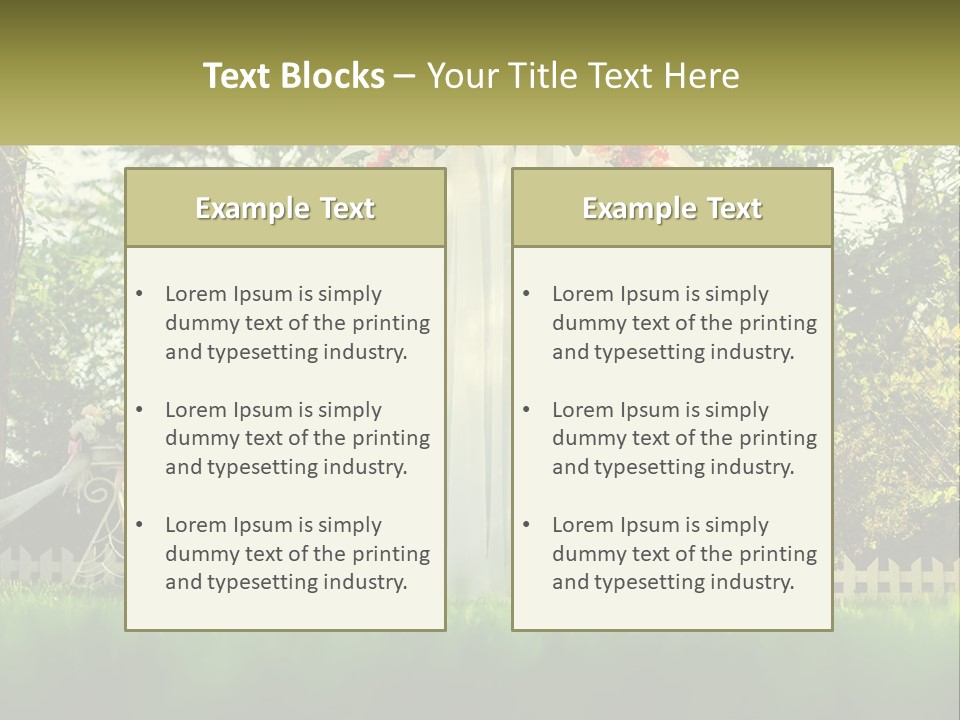 Wedding Arch PowerPoint Template