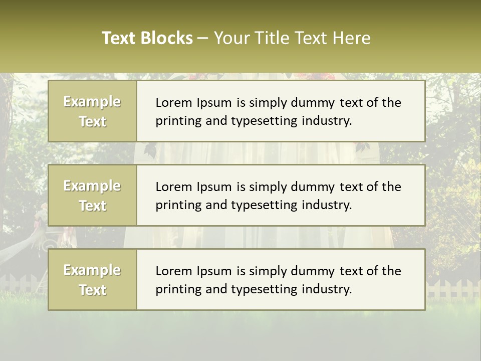 Wedding Arch PowerPoint Template