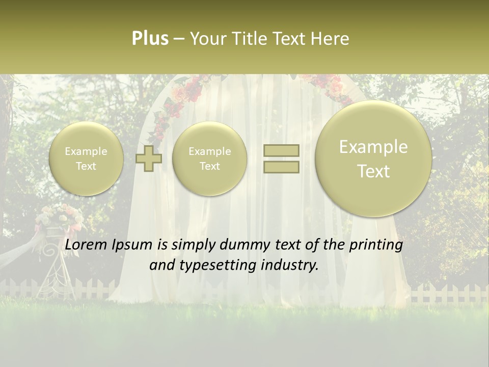 Wedding Arch PowerPoint Template