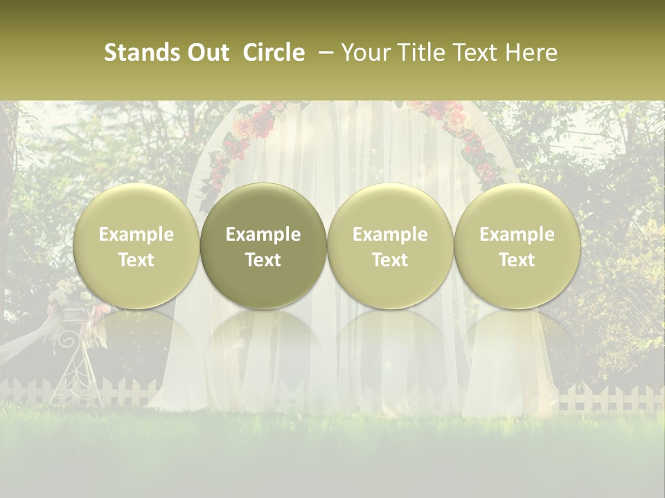 Wedding Arch PowerPoint Template
