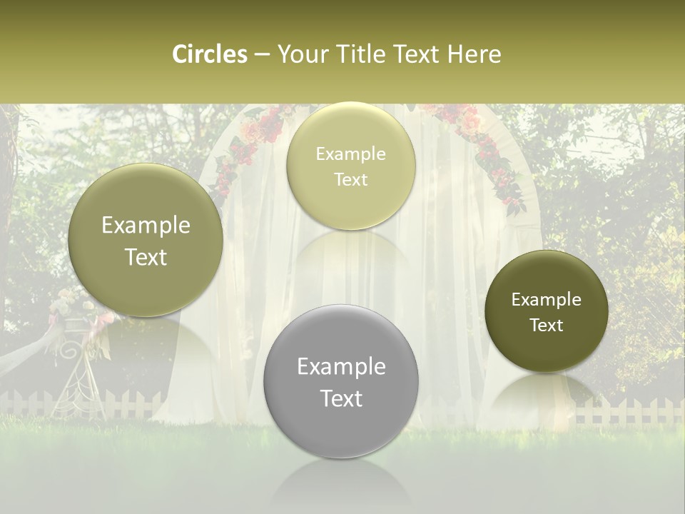 Wedding Arch PowerPoint Template
