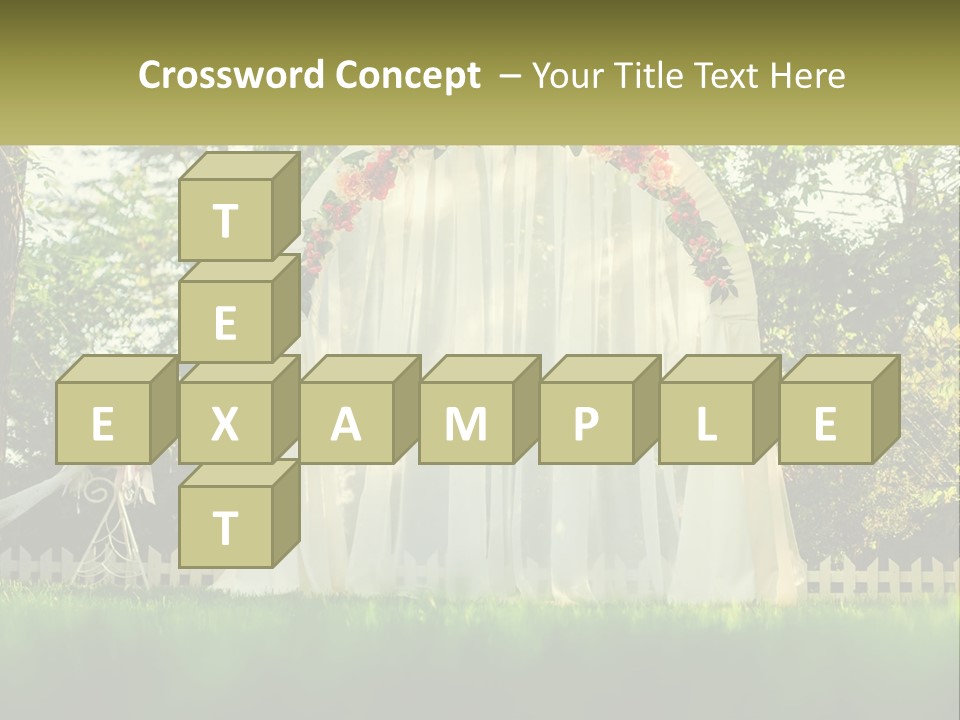 Wedding Arch PowerPoint Template