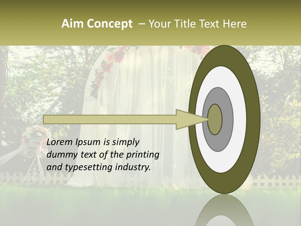 Wedding Arch PowerPoint Template