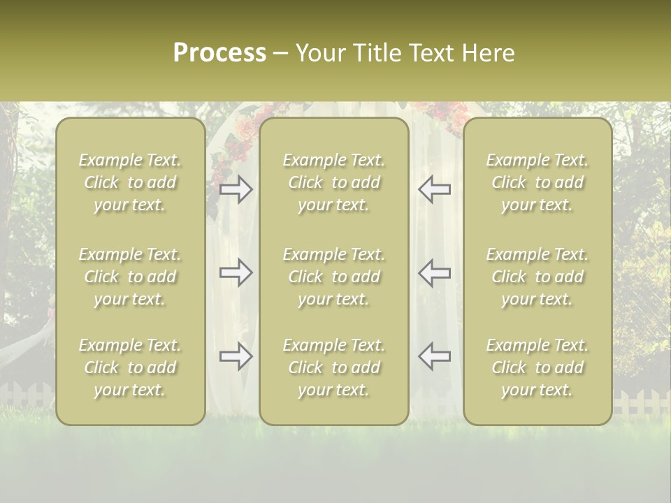 Wedding Arch PowerPoint Template