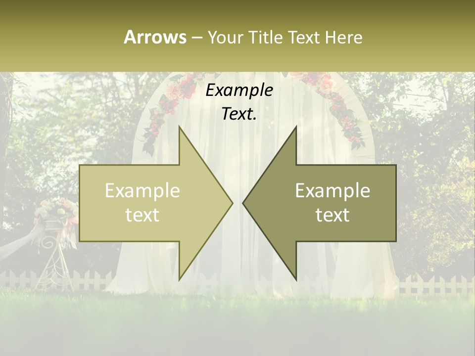 Wedding Arch PowerPoint Template