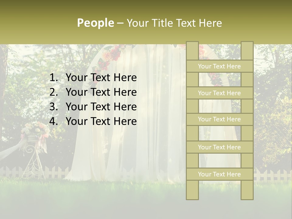 Wedding Arch PowerPoint Template