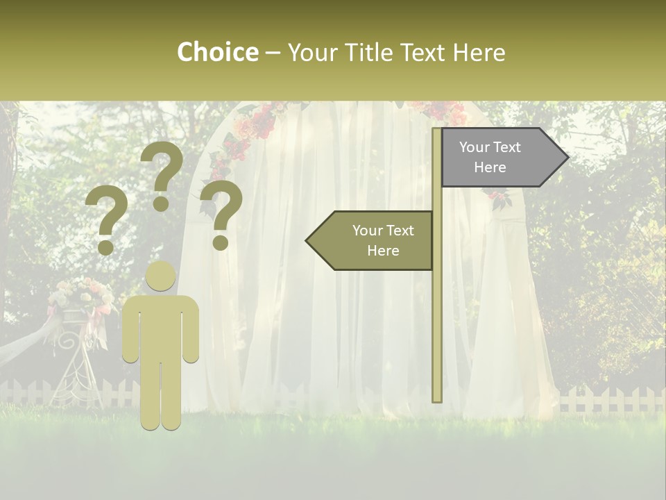 Wedding Arch PowerPoint Template