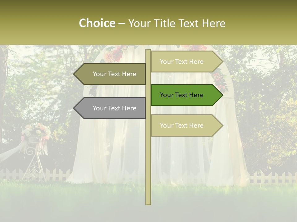 Wedding Arch PowerPoint Template