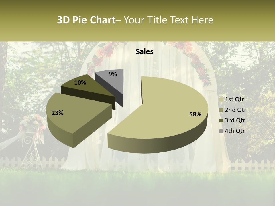 Wedding Arch PowerPoint Template