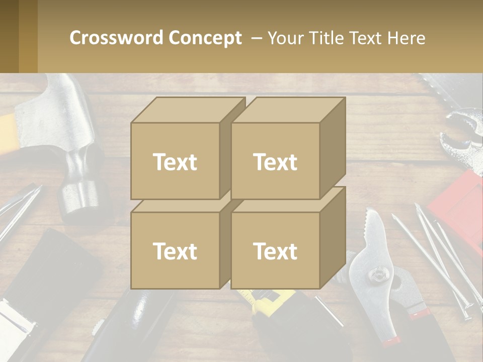 Hand Tool PowerPoint Template