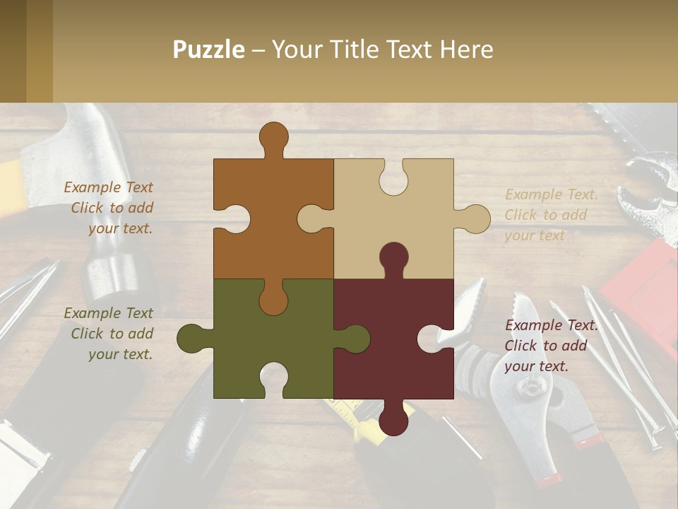Hand Tool PowerPoint Template