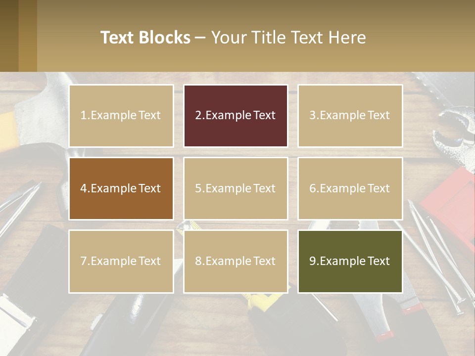 Hand Tool PowerPoint Template