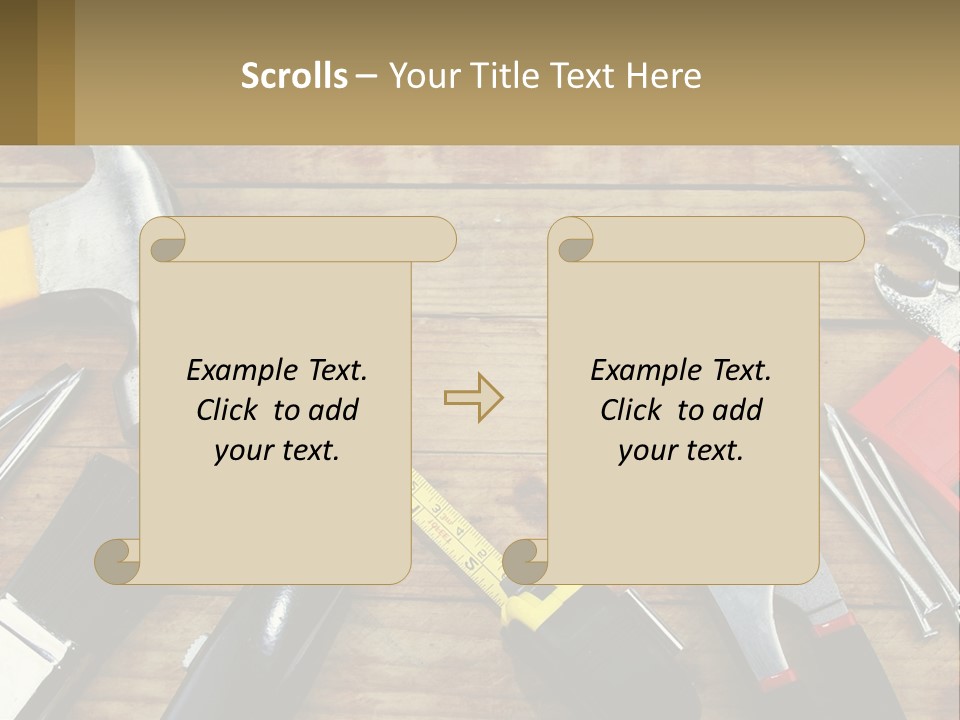 Hand Tool PowerPoint Template
