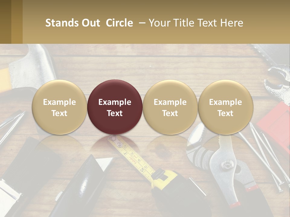 Hand Tool PowerPoint Template
