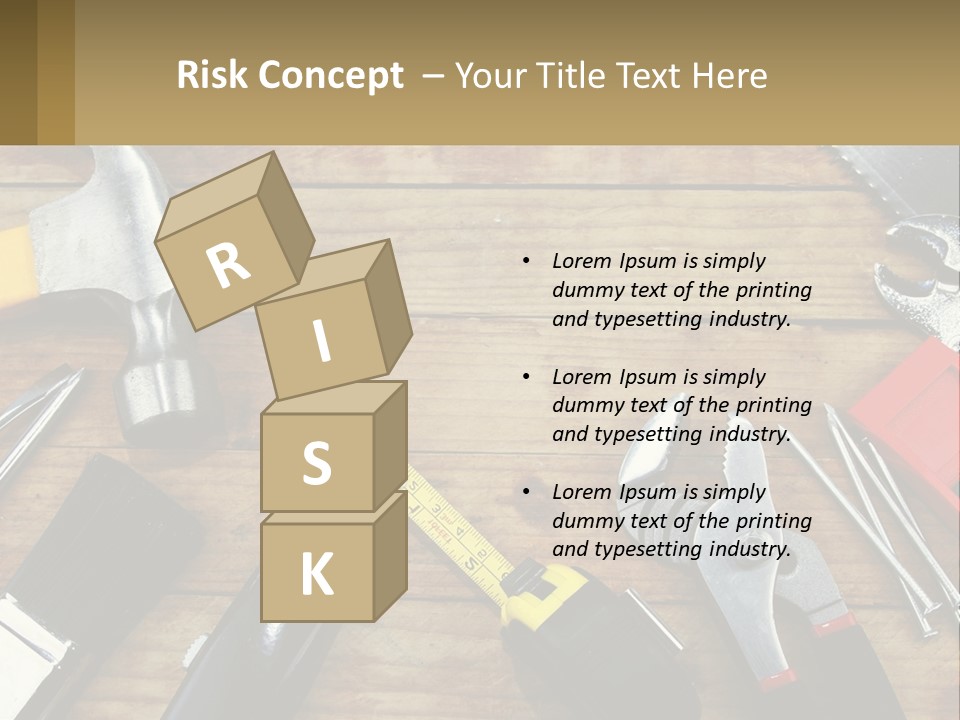 Hand Tool PowerPoint Template