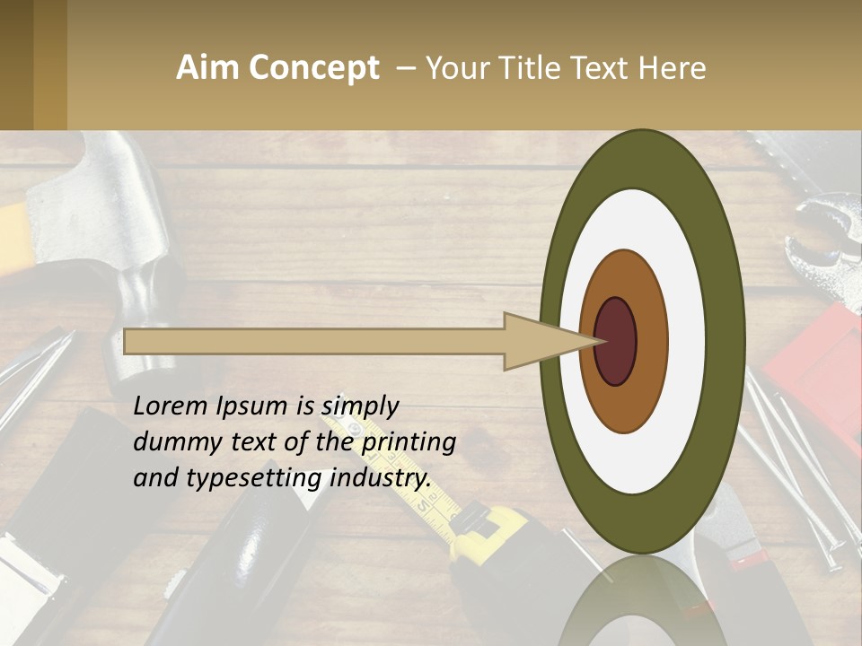 Hand Tool PowerPoint Template