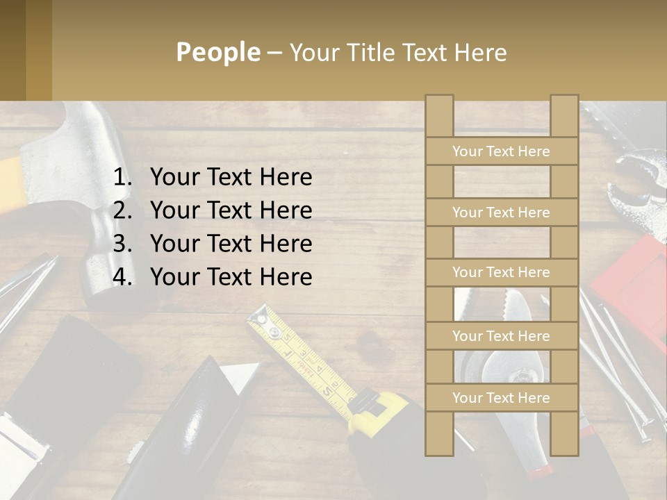Hand Tool PowerPoint Template
