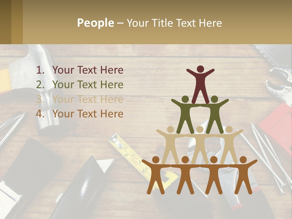 Hand Tool PowerPoint Template