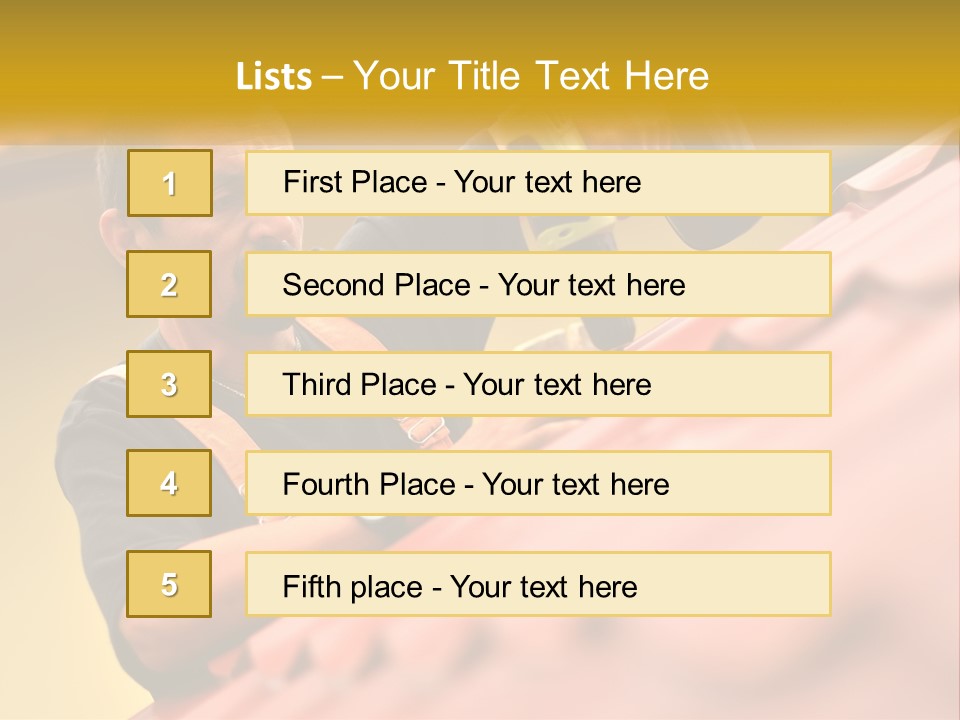 The Builder Makes The Roof PowerPoint Template
