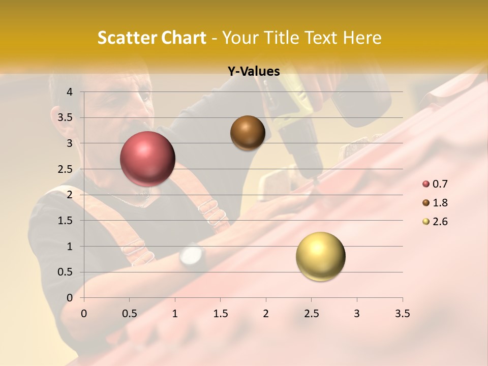 The Builder Makes The Roof PowerPoint Template