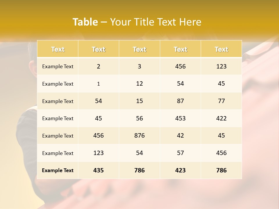 The Builder Makes The Roof PowerPoint Template