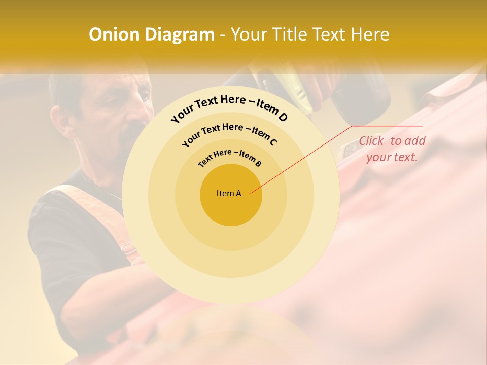 The Builder Makes The Roof PowerPoint Template