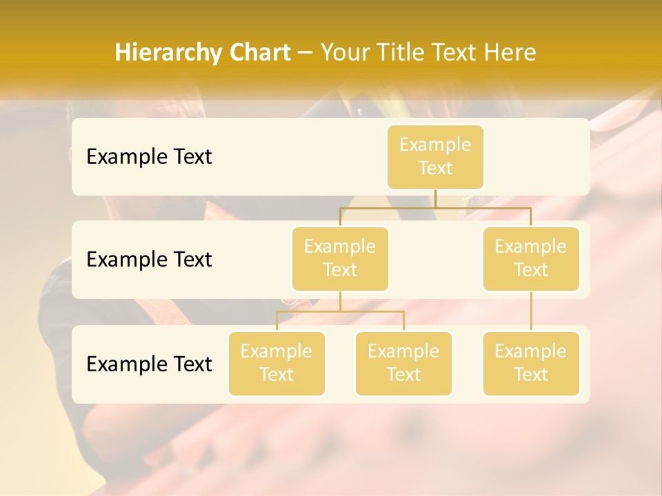 The Builder Makes The Roof PowerPoint Template