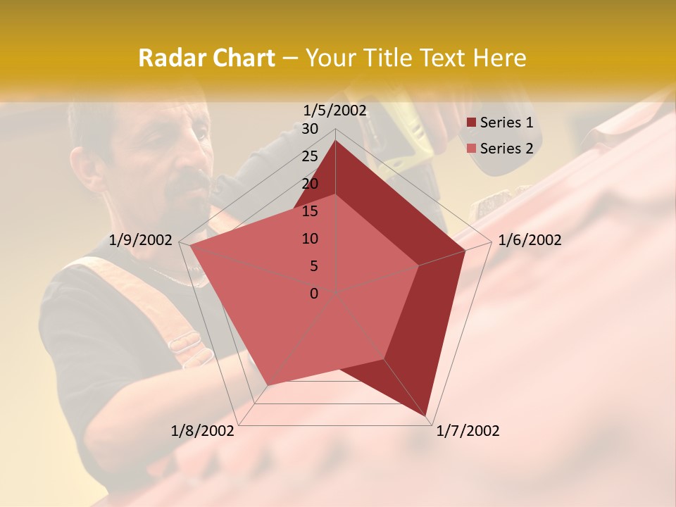 The Builder Makes The Roof PowerPoint Template