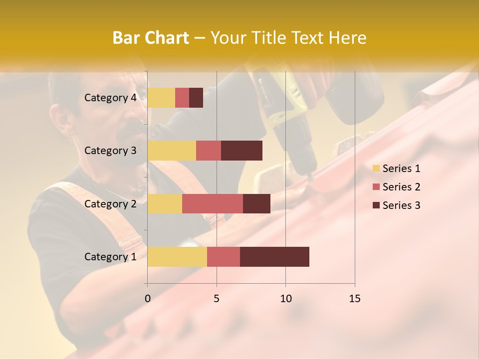 The Builder Makes The Roof PowerPoint Template
