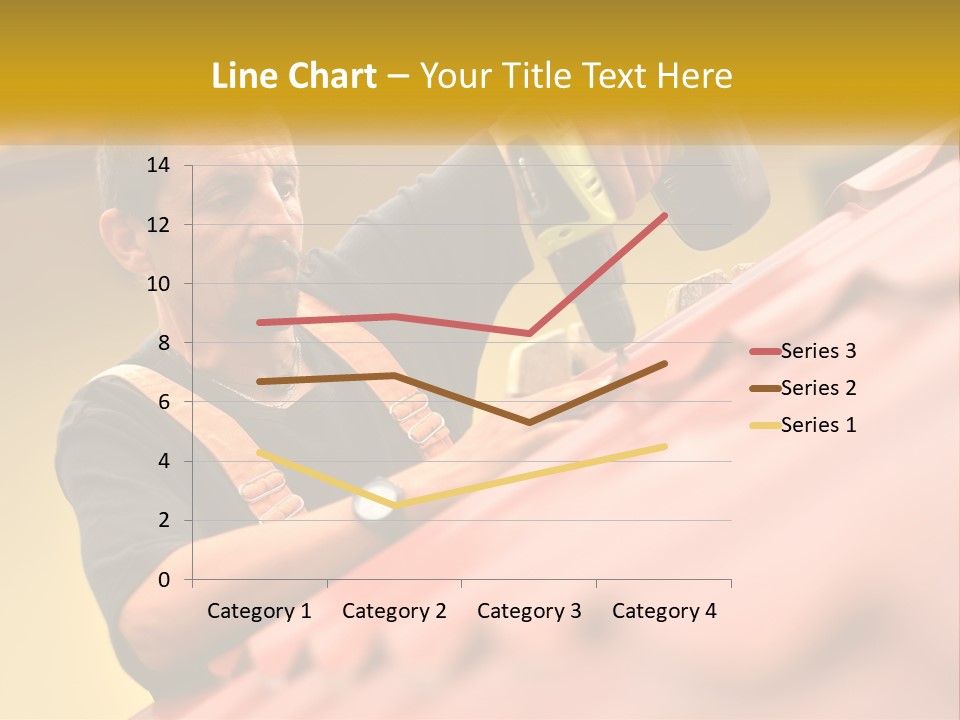 The Builder Makes The Roof PowerPoint Template