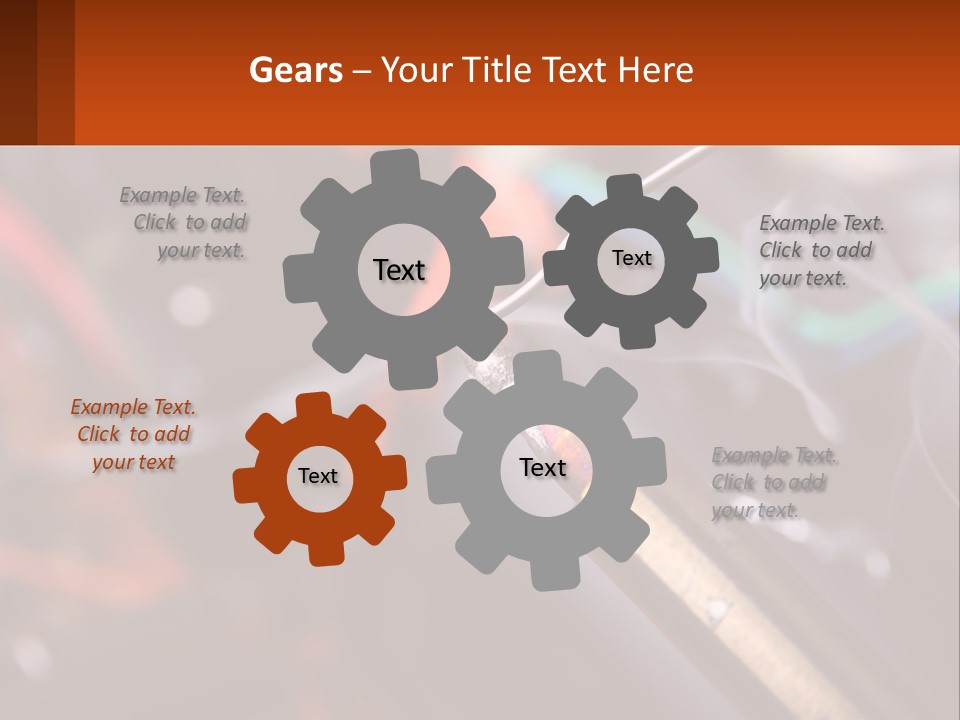 Hot Soldering Iron And Tin PowerPoint Template
