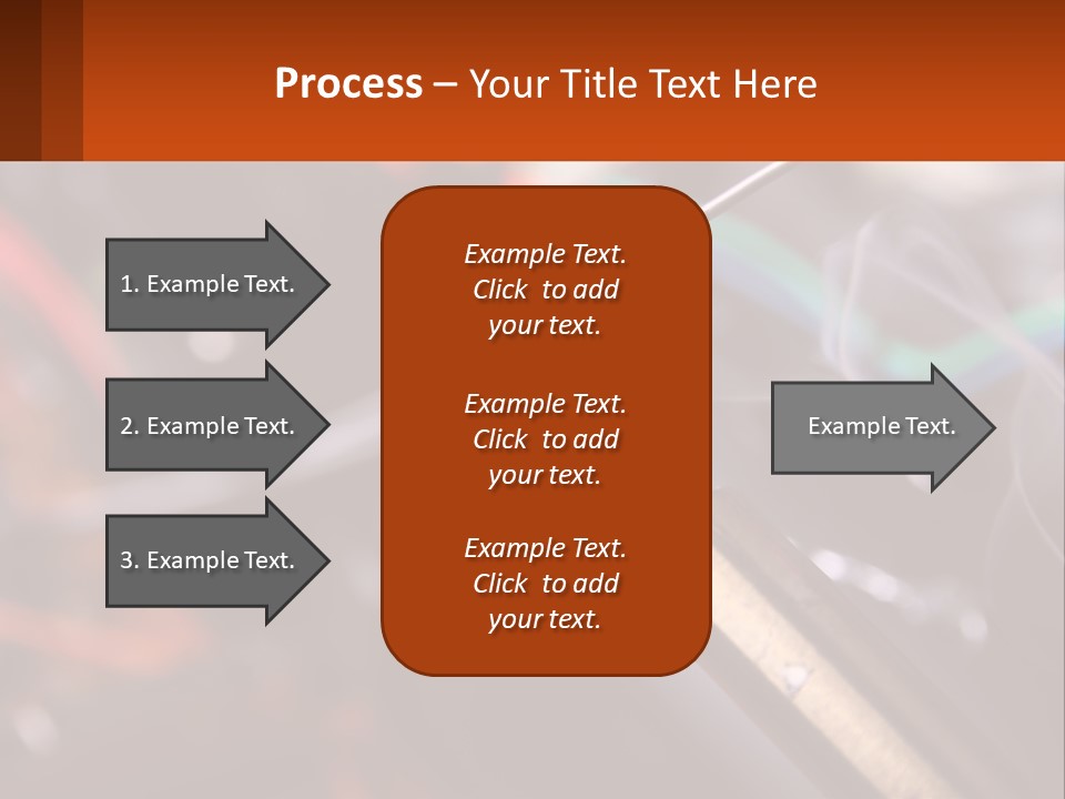 Hot Soldering Iron And Tin PowerPoint Template