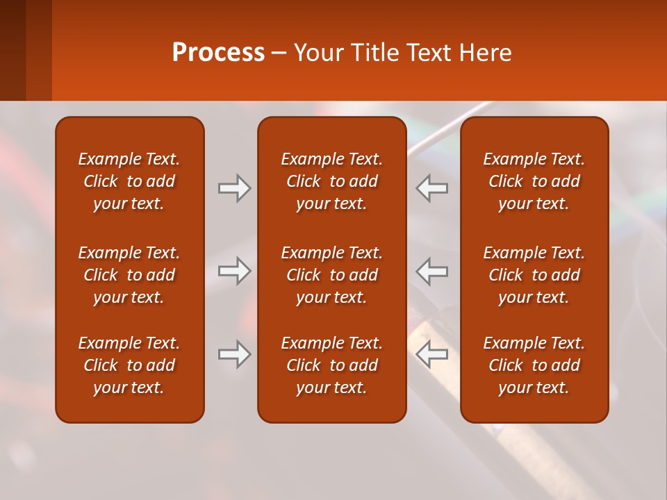 Hot Soldering Iron And Tin PowerPoint Template